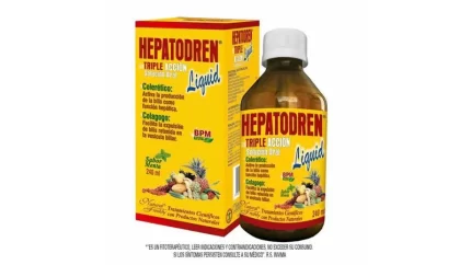 Hepatodren Triple Acción X 240 Ml Menta