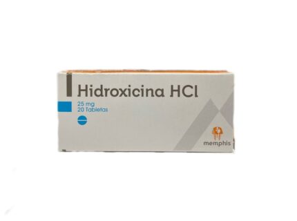 Hidroxicina 25 mg Caja Con 20 Tabletas