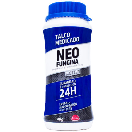 Talco Medicado Neofungina Frasco Con 40 G