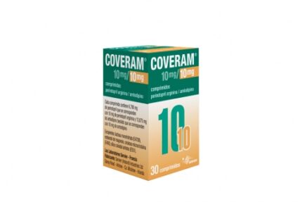 Coveram 10Mg / 10 Mg Caja Frasco Con 30 Comprimidos Rx Rx1 Rx4