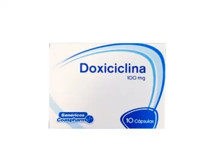 Doxiciclina 100 mg Caja Con 10 Cápsulas