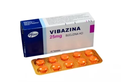 Vibazina 25 mg Caja Con 40 Tabletas