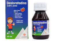 Desloratadina 0.05% Jarabe Caja Con Frasco 60 Ml